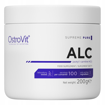 Diet supplement OstroVit ALC 200 g L-carnitine powder