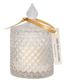 ŚWIECA SOJOWA ZAPACHOWA W KRYSZTALE WANILIA FRANCUSKA 250 ml - YOUR CANDLE