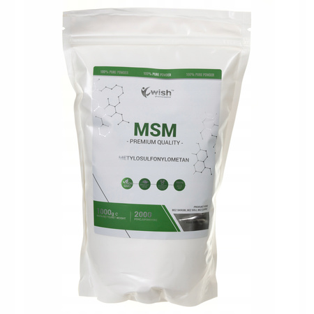 MSM ORGANIC SULFUR POWDER PRODUCT VEGE 1KG