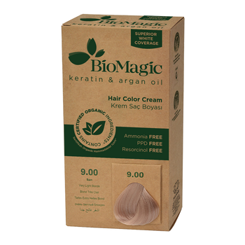 FARBA DO WŁOSÓW BARDZO JASNY BLOND (9.00) 250 g - BIOMAGIC