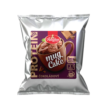 CIASTO PROTEINOWE CZEKOLADOWE Z KUBECZKA BEZGLUTENOWE 60 g - AMYLON