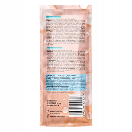OstroVit Aqua Kick Electrolytes 10g Electrolyte Drink Potassium Sodium