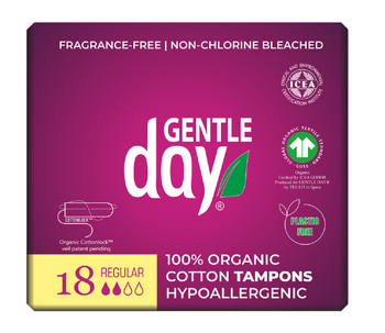 TAMPONY ECO - REGULAR 18 szt. - GENTLE DAY