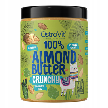 Ostrovit 100% Almond Butter 1000 g - Crunchy
