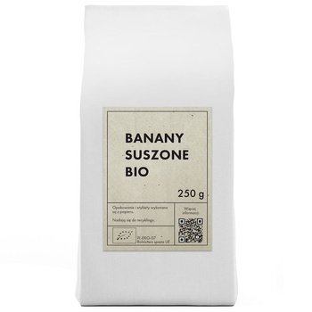 BANANY SUSZONE BIO 250 g - THE PLANET