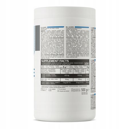 Glutamine powder OstroVit 500 g orange