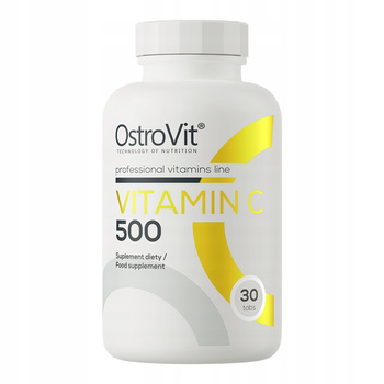 OstroVit Vitamin C 500 mg 30 tabs L-ASCORBIC ACID IMMUNITY VITA C