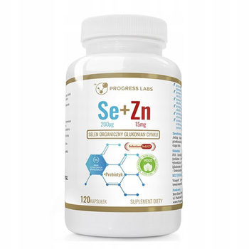Diet supplement Progress Labs Selen Cynk capsules 120 pcs