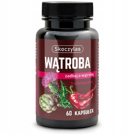 Suplement diety Skoczylas Wątroba ostropest kapsułki 60 szt.