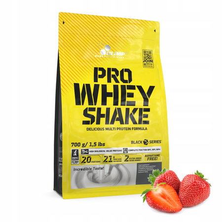 Odżywka białkowa OLIMP Pro Whey Shake Truskawkowy (700 g)