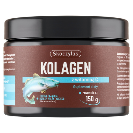 Skoczylas Kolagen z dorsza STAWY Wit. C - proszek