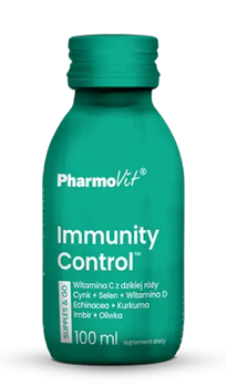 SHOT IMMUNITY CONTROL BEZGLUTENOWY 100 ml - PHARMOVIT (SUPPLES & GO)