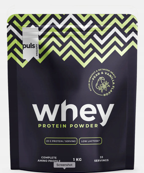 PULS WHEY powder (1 kg) Pear&Vanilla - Low Lactose