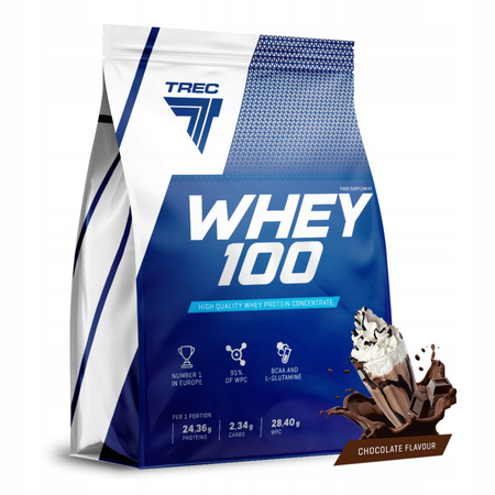 Odżywka białkowa - WPC Trec Nutrition proszek 900 g smak czekoladowy