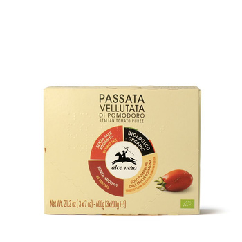 SOS POMIDOROWY PASSATA BIO (3 x 200 g) 600 g - ALCE NERO