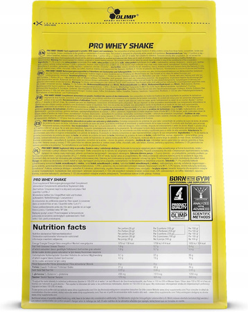 Protein supplement protein blend Olimp Pro Whey Shake 700 g vanilla flavour