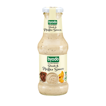 SOS PIEPRZOWY DO STEKÓW BEZGLUTENOWY BIO 250 ml - BYODO