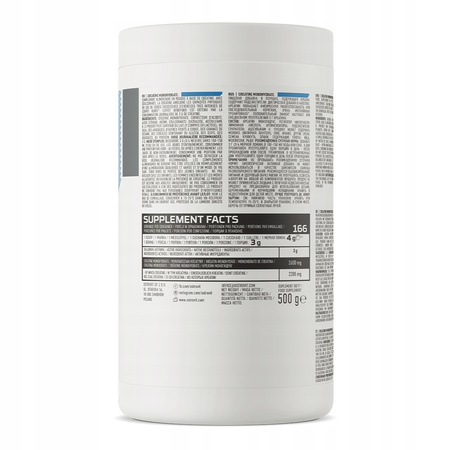 Creatine Monohydrate Ostrovit Mango Supports Muscle Mass Growth 500g