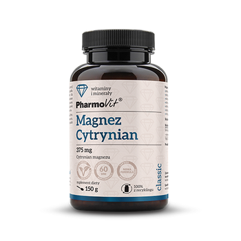 CYTRYNIAN MAGNEZU PROSZEK BEZGLUTENOWY 150 g - PHARMOVIT (CLASSIC)