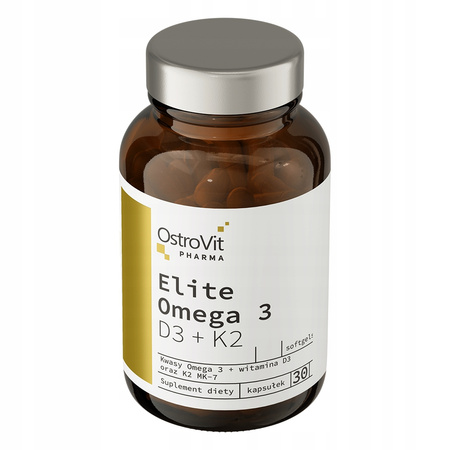 OstroVit Elite Omega 3 D3 K2 dietary supplement 30 pcs.