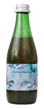 KOMBUCHA O SMAKU KWIATÓW CZARNEGO BZU (FRESH START BLACK LILAC)BIO 330ml