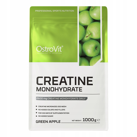 OstroVit Creatine Monohydrate 1000 g green apple