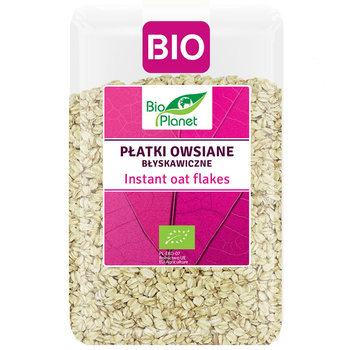 PŁATKI OWSIANE BŁYSKAWICZNE BIO 1 kg - BIO PLANET