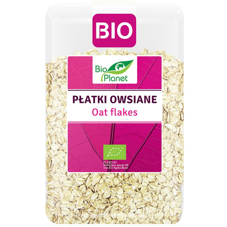 PŁATKI OWSIANE BIO 1 kg - BIO PLANET