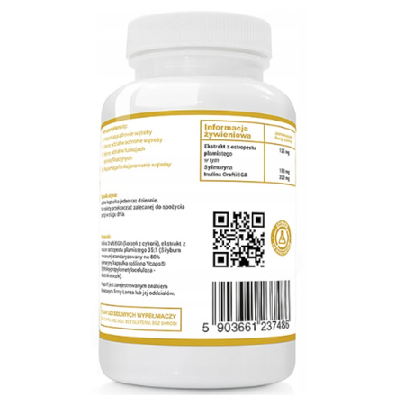 Milk thistle 120 caps SILYMARINE FOR THE LIVER