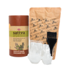 HENNA CZEKOLADOWY BRĄZ ECO 150 g - SATTVA (AYURVEDA)