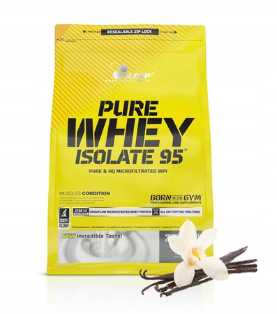 Protein supplement protein isolate - WPI Olimp powder 600 g vanilla flavour