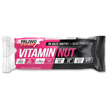 BATON VITAMIN NUT Z WITAMINAMI  B6 I B12 BEZGLUTENOWY 50 g