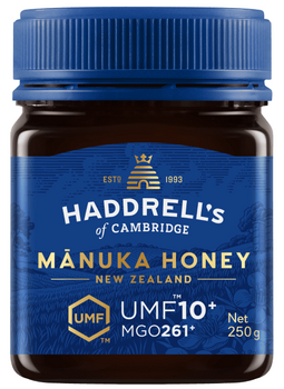 MIÓD MANUKA MGO 261+ 250 g - HADDRELL'S OF CAMBRIDGE