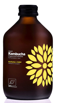 KOMBUCHA Z KURKUMĄ I IMBIREM BEZGLUTENOWA BIO 330 ml - VIGO