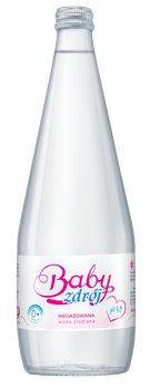 WODA ŹRÓDLANA NIEGAZOWANA 700 ml (SZKŁO) - AQUA EAST (BABY ZDRÓJ)