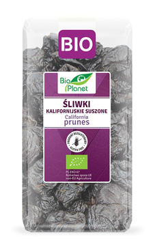 ŚLIWKI KALIFORNIJSKIE SUSZONE BEZGLUTENOWE BIO 400 g - BIO PLANET