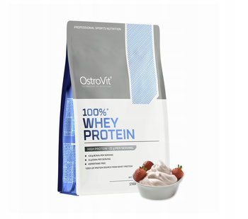 Whey Protein Concentrate - WPC OstroVit powder 700 g strawberry