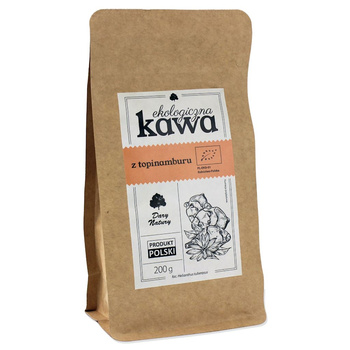 KAWA Z TOPINAMBURU Z KORZENIEM MNISZKA LEKARSKIEGO BIO 200 g - DARY NATURY
