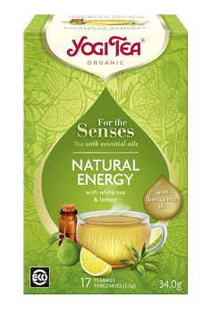 HERBATA BIAŁA OLEJKIEM Z CYTRYNY I Z BERGAMOTKI BIO (17x2g) 34g YOGI TEA