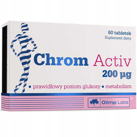 Olimp Laboratories Chrom Activ dietary supplement 200 µg tablets 60 pcs.