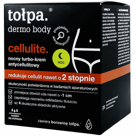 Tołpa dermo body cellulite Nocny turbo-krem antycellulitowy 250 ml
