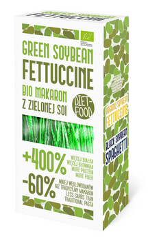 MAKARON PROTEINOWY (Z SOI ZIELONEJ) FETTUCCINE BEZGLUTENOWY BIO 200 g