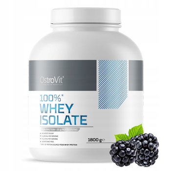 Whey Protein isolate - WPI OstroVit powder 1800 g Wild Berry flavor