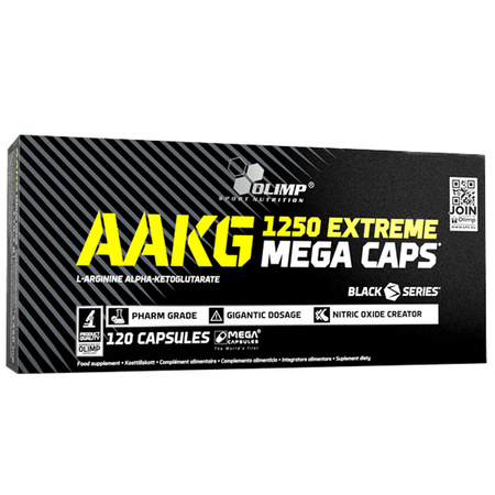 Pre-workout supplement Olimp arginine natural capsules 120 g 120 ml