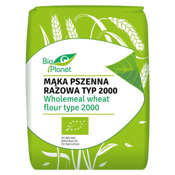 MĄKA PSZENNA RAZOWA TYP 2000 BIO 1 kg - BIO PLANET