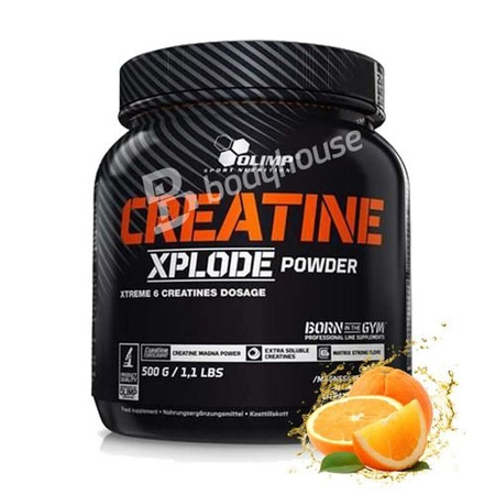 OLIMP CREATINE XPLODE POWDER MUSCLE ENERGY BOOST 500 g ORANGE