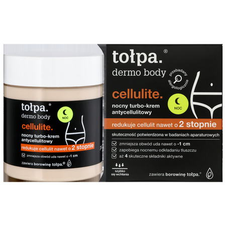 Tołpa dermo body cellulite Nocny turbo-krem antycellulitowy 250 ml