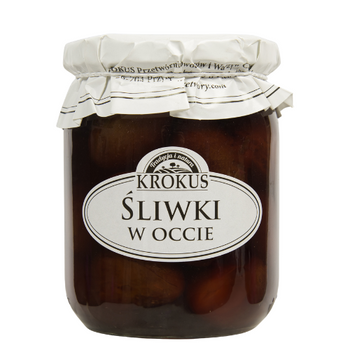 ŚLIWKI W OCCIE BEZGLUTENOWE 500 g (250 g) - KROKUS