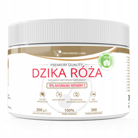 Diet supplement Progress Labs Dzika Róża rosehip powder 300 g