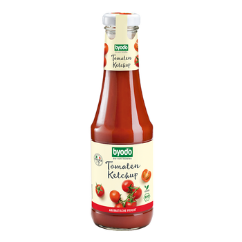KETCHUP ŁAGODNY BEZGLUTENOWY BIO 500 ml - BYODO